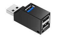 Mini 3 cubo portátil do divisor de USB 3,0 de transferência de dados do porto